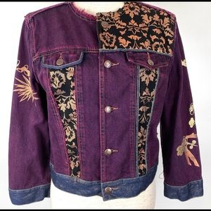 Express brand Beautiful Unique Jean jacket